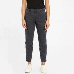 Banana Republic Womens Grey Sloan Pants Size 6P Petite Mid Rise Straight Ankle